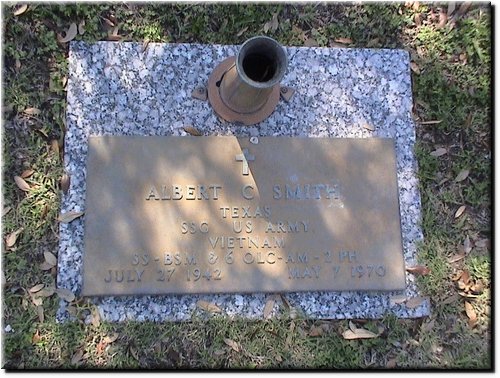 Smith, Albert C (military marker).JPG