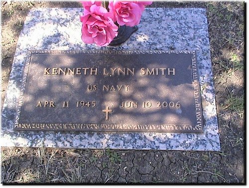 Smith, Kenneth Lynn (military marker).JPG