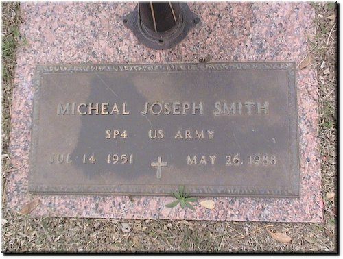 Smith, Michael Joseph (military Marker).JPG