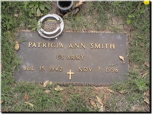 Smith, Patricia Ann (military marker).JPG