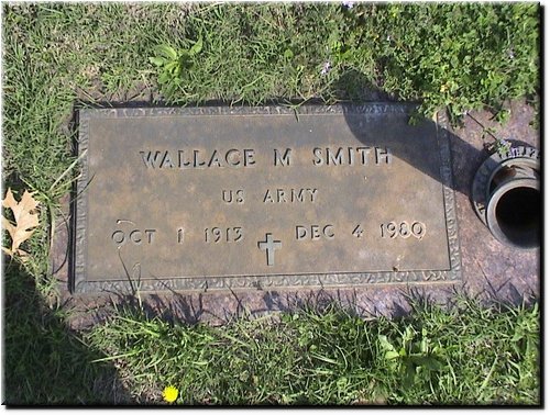 Smith, Wallace (military marker).JPG