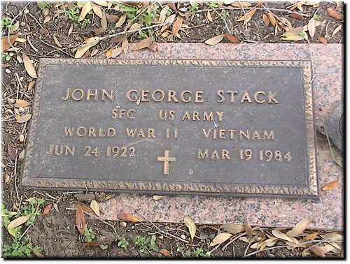 Stack, John George (military marker).JPG