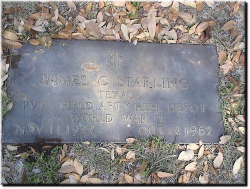 Starling, James (military marker).JPG