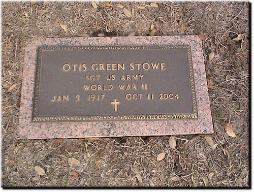 Stowe, Otis Green (military marker).JPG