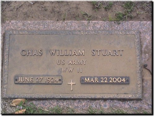 Stuart, Chas William (military marker).JPG