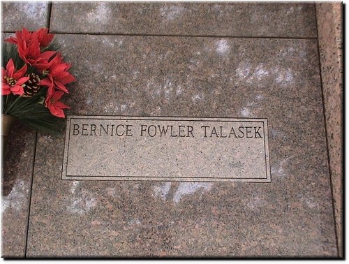 Talasek, Bernice Fowler.JPG