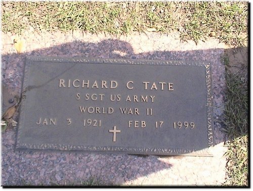 Tate, Richard (military marker).JPG