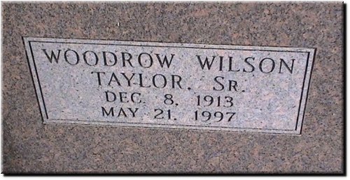 Taylor, Woodrow Wilson Sr.JPG