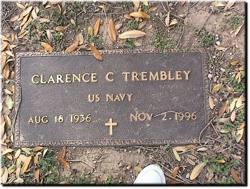 Trembley, Clarence (military marker).JPG