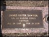 Sawyer, James Keith (military marker).JPG