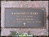 Sears, Raymond O (military marker).JPG