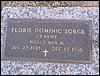 Sorge, Florie Dominic (military marker).JPG