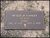 Stanley, Wesley (military marker).JPG