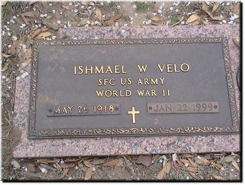 Velo, Ishmael (military marker).JPG