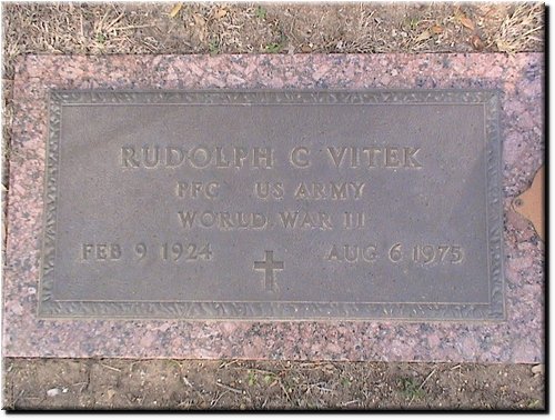 Vitek, Rudolph (military marker).JPG