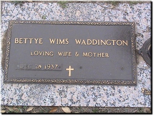 Waddington, Bettye Wims.JPG