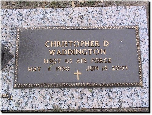 Waddington, Christopher (military marker).JPG