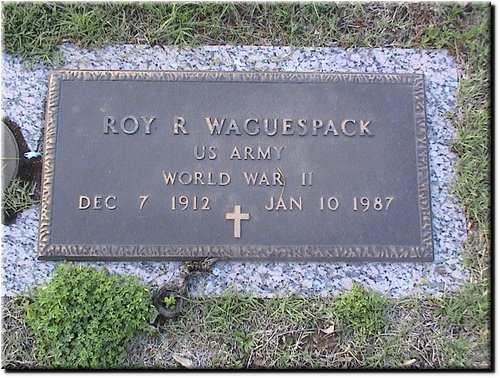 Waguespack, Roy (military marker).JPG