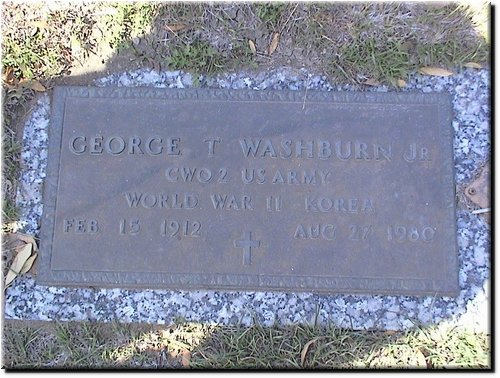 Washburn, George T Jr (military marker).JPG