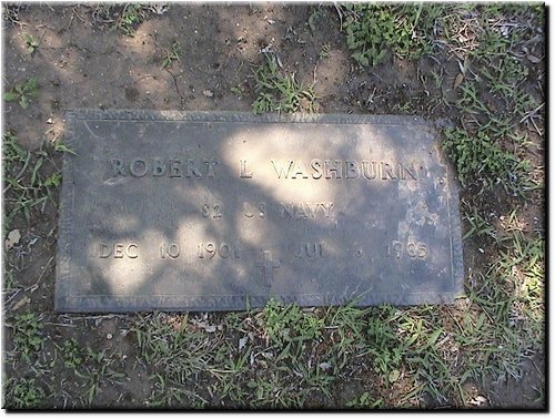 Washburn, Robert L (military marker).JPG