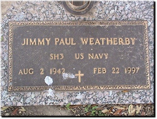 Weatherby, Jimmy Paul (military marker).JPG