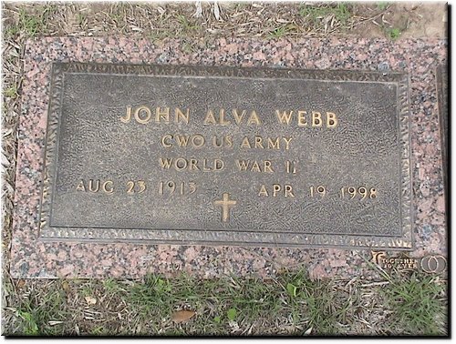 Webb, John Alva (military marker).JPG