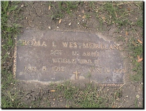 Westmoreland, Roma (military marker).JPG