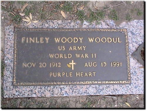 Woodul, Finley Woody (military marker).JPG