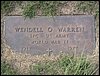 Warren, Wendell O (military marker).JPG