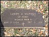 Waters, LeRoy (military marker).JPG