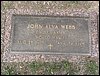 Webb, John Alva (military marker).JPG