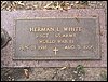 White, Herman (military marker).JPG