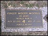 Woodul, Finley Woody (military marker).JPG