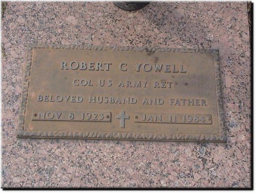 Yowell, Robert (military marker).JPG