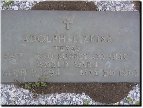 Zeiss, Adolph (military marker).JPG