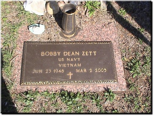 Zett, Bobby Dean (military marker).JPG