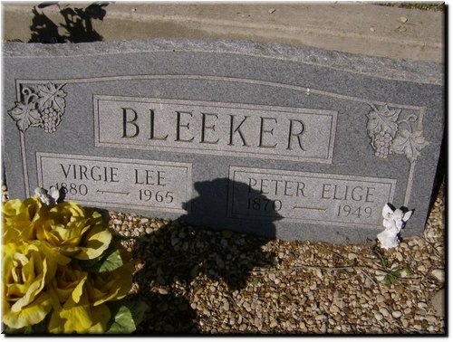 Bleeker, Virgie Lee and Peter Elige.JPG