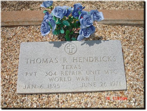 Hendricks, Thomas (military marker).JPG