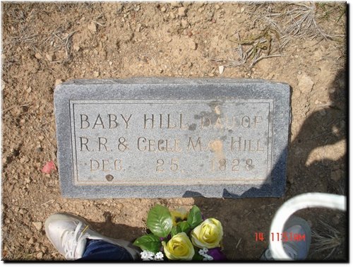 Hill, Baby Daughter of R R and Cecle.JPG