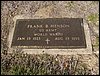 Henson, Frank B (military marker).JPG