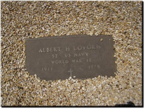 Lovorn, Albert (military marker).JPG