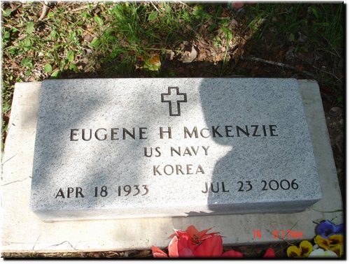 McKenzie, Eugene (military marker).JPG