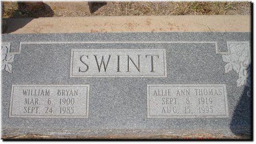 Swint, William Bryan and Allie Ann Thomas.JPG