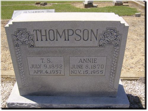 Thompson, T. S. and Annie.JPG