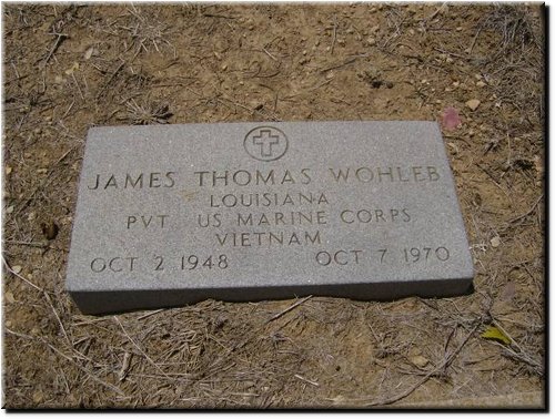 Wohleb, James Thomas (military marker).JPG