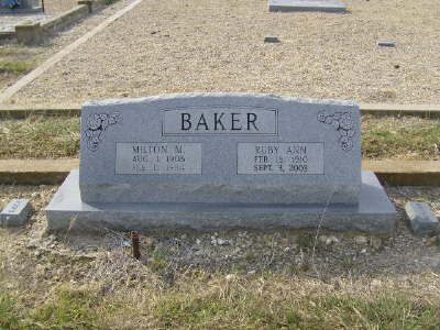 Baker, Milton M. & Ruby Ann