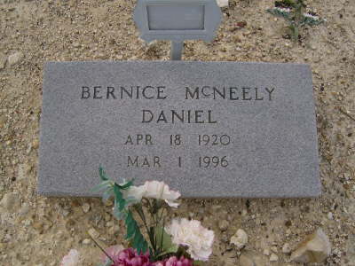 Daniel, Bernice McNelly