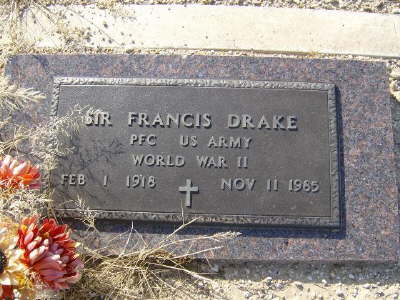 Drake, Sir Francis (military marker)