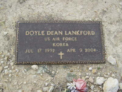 Lankford, Doyle Dean (military marker)
