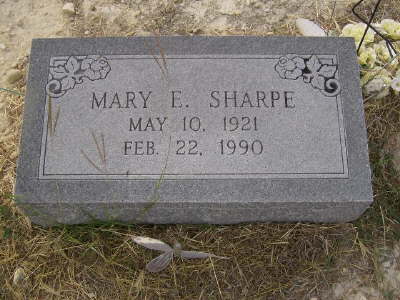 Sharpe, Mary E.